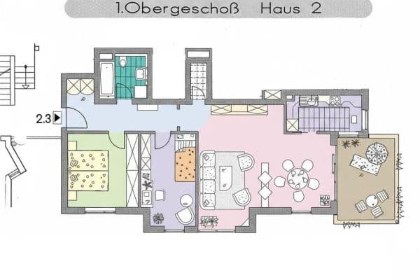 Prodej bytu 3+kk 85 m², Georgstraße 12, Ravensburg Prodej bytu 3+kk 85 m², Georgstraße 12, Ravensburg