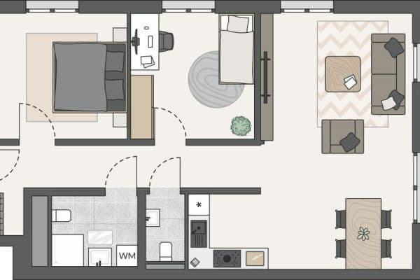 Prodej bytu 3+1 86 m², Obermühlenweg 5, Murrhardt, Bádensko-Württembersko Prodej bytu 3+1 86 m², Obermühlenweg 5, Murrhardt, Bádensko-Württembersko