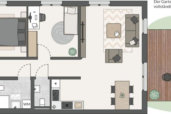 Prodej bytu 3+1 88 m², Obermühlenweg 5, Murrhardt Prodej bytu 3+1 88 m², Obermühlenweg 5, Murrhardt