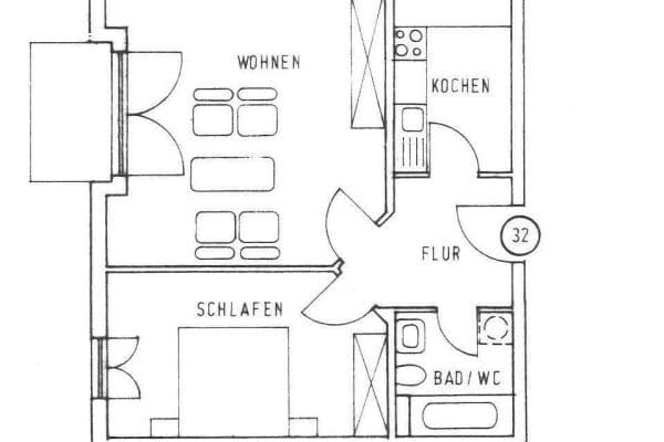 Pronájem bytu 2+1 57 m², Moraschstrasse 5, Ingolstadt, Bavorsko Pronájem bytu 2+1 57 m², Moraschstrasse 5, Ingolstadt, Bavorsko