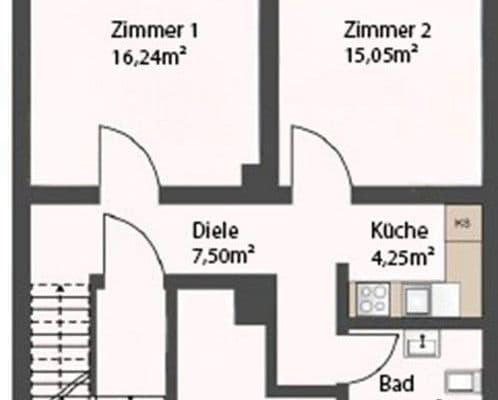 Pronájem bytu 1+1 15 m², Kilihofstr. 2a, München, Bavorsko Pronájem bytu 1+1 15 m², Kilihofstr. 2a, München, Bavorsko