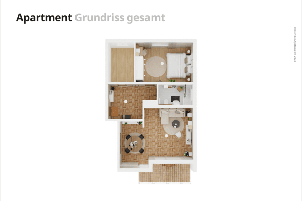 Pronájem bytu 3+1 71 m², Kassel Pronájem bytu 3+1 71 m², Kassel
