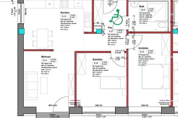 Pronájem bytu 3+1 81 m², Hof, Bavorsko Pronájem bytu 3+1 81 m², Hof, Bavorsko