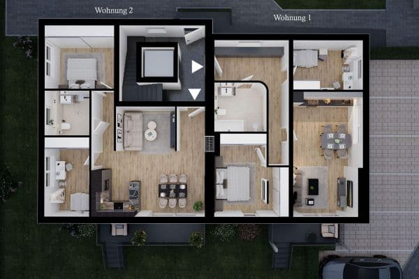 Prodej bytu 3+1 75 m², Berliner Straße 53, Niederkassel Prodej bytu 3+1 75 m², Berliner Straße 53, Niederkassel
