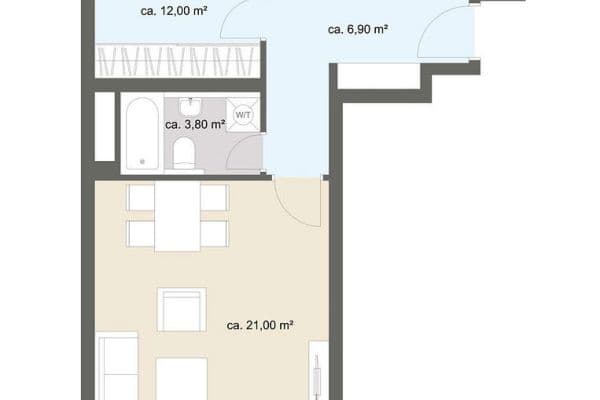 Prodej bytu 3+1 56 m², Offenbacher Landstraße 467, Frankfurt Prodej bytu 3+1 56 m², Offenbacher Landstraße 467, Frankfurt