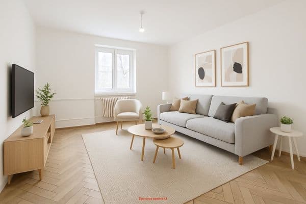 Pronájem bytu 2+1 60 m², náměstí Jana Nerudy, Pronájem bytu 2+1 60 m², náměstí Jana Nerudy,