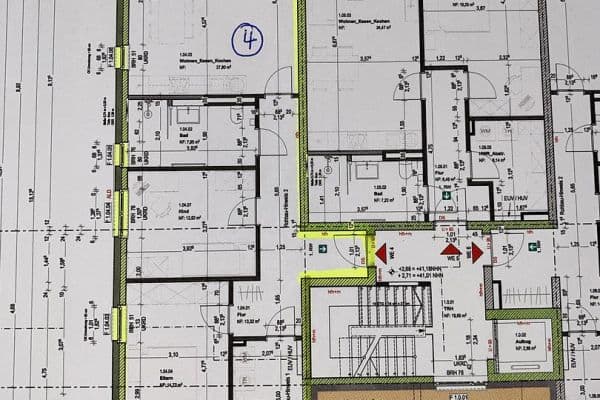 Pronájem bytu 3+1 86 m², Am Rintger Bach 8, Viersen Pronájem bytu 3+1 86 m², Am Rintger Bach 8, Viersen