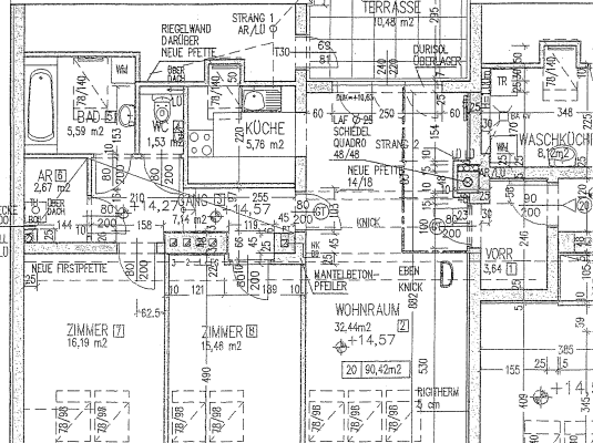 Pronájem bytu 3+1 90 m², Gurkgasse 26, Wien, Wien Pronájem bytu 3+1 90 m², Gurkgasse 26, Wien, Wien