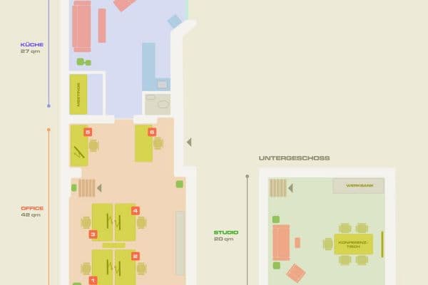 Pronájem kanceláře 100 m², Grunewaldstraße 81, Berlin, Berlín Pronájem kanceláře 100 m², Grunewaldstraße 81, Berlin, Berlín
