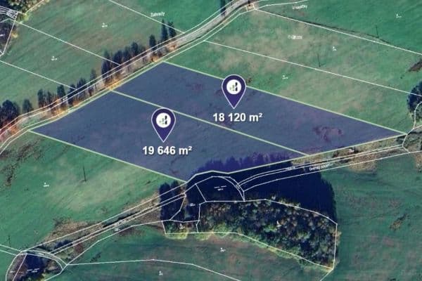 Prodej pozemku 3.493 m², Prodej pozemku 3.493 m²,