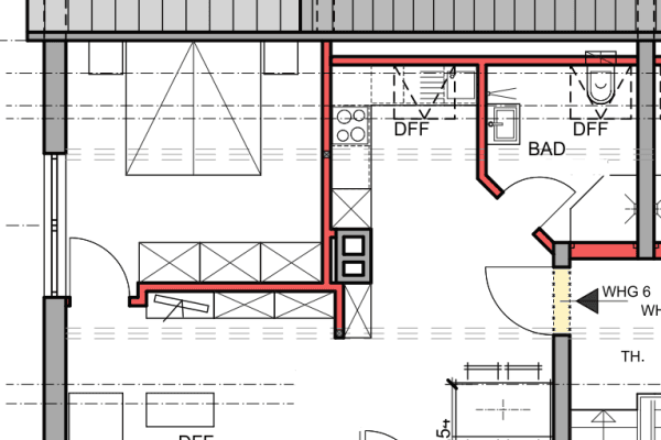 Pronájem bytu 2+1 47 m², Am Königshof 37, Georgsmarienhütte Pronájem bytu 2+1 47 m², Am Königshof 37, Georgsmarienhütte