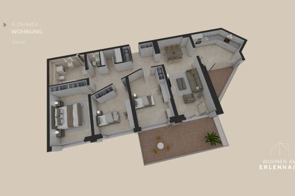 Prodej bytu 4+1 142 m², Erlenhain 52, Kostelec nad Lesy, Bavorsko Prodej bytu 4+1 142 m², Erlenhain 52, Kostelec nad Lesy, Bavorsko