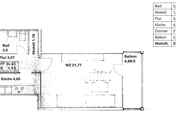 Pronájem bytu 1+1 37 m², Rümannstr. 59, München, Bavorsko Pronájem bytu 1+1 37 m², Rümannstr. 59, München, Bavorsko