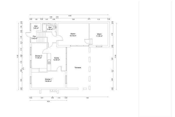 Prodej domu 93 m², pozemek 480 m², Hamburg, Hamburg Prodej domu 93 m², pozemek 480 m², Hamburg, Hamburg