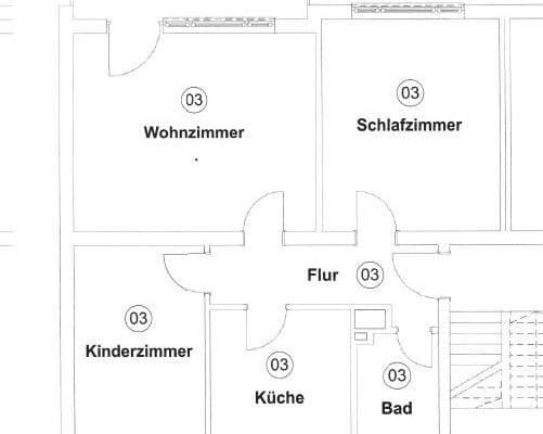 Pronájem bytu 3+1 78 m², Kleiststraße, Ingolstadt, Bavorsko Pronájem bytu 3+1 78 m², Kleiststraße, Ingolstadt, Bavorsko