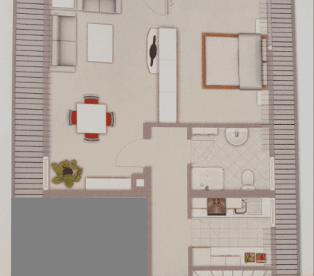 Pronájem bytu 2+1 50 m², Aschaffenburg, Bavorsko Pronájem bytu 2+1 50 m², Aschaffenburg, Bavorsko