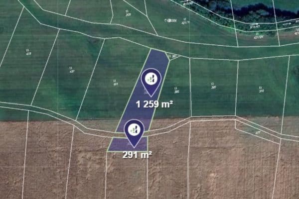 Prodej pozemku 1.550 m², Prodej pozemku 1.550 m²,