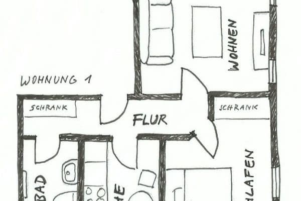 Pronájem bytu 2+1 48 m², Gudensberg Pronájem bytu 2+1 48 m², Gudensberg