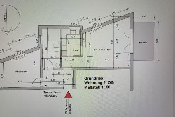 Pronájem bytu 2+1 68 m², Dietzenbach Pronájem bytu 2+1 68 m², Dietzenbach