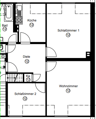 Prodej bytu 3+1 68 m², Heinrichstr. 105, Düsseldorf Prodej bytu 3+1 68 m², Heinrichstr. 105, Düsseldorf