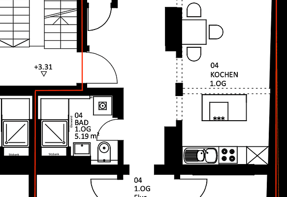 Pronájem bytu 3+1 80 m², Kapuzinerstraße 15, München, Bavorsko Pronájem bytu 3+1 80 m², Kapuzinerstraße 15, München, Bavorsko
