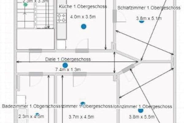 Pronájem bytu 3+1 85 m², Dürener Straße 17, Dortmund, Severní Porýní-Vestfálsko Pronájem bytu 3+1 85 m², Dürener Straße 17, Dortmund, Severní Porýní-Vestfálsko