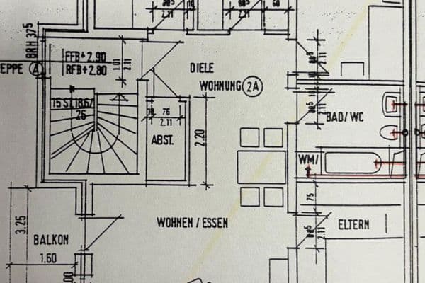 Pronájem bytu 4+1 86 m², Osnabrück-Voxtrup Pronájem bytu 4+1 86 m², Osnabrück-Voxtrup