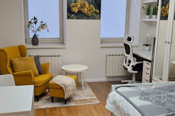 Pronájem bytu 1+1 36 m², Záhřebská, Hlavní město Praha Pronájem bytu 1+1 36 m², Záhřebská, Hlavní město Praha