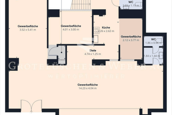 Pronájem kanceláře 180 m², Bremerhaven, Bremen Pronájem kanceláře 180 m², Bremerhaven, Bremen