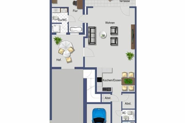 Pronájem bytu 2+1 105 m², Herzogenrath Pronájem bytu 2+1 105 m², Herzogenrath