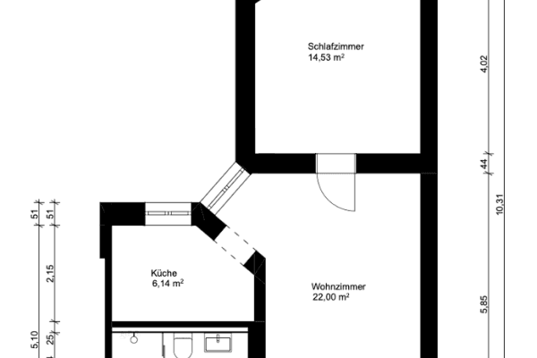 Pronájem bytu 2+1 54 m², Fregestraße 23A, Berlin Pronájem bytu 2+1 54 m², Fregestraße 23A, Berlin