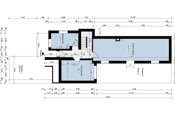 Prodej domu 191 m², pozemek 292 m², Mühltal Prodej domu 191 m², pozemek 292 m², Mühltal