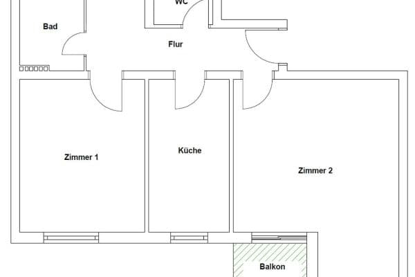 Prodej bytu 2+1 60 m², Germering, Bavorsko Prodej bytu 2+1 60 m², Germering, Bavorsko
