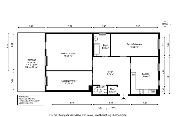 Prodej bytu 3+kk 77 m², Treptower Strassse 92, Hamburg, Hamburg Prodej bytu 3+kk 77 m², Treptower Strassse 92, Hamburg, Hamburg