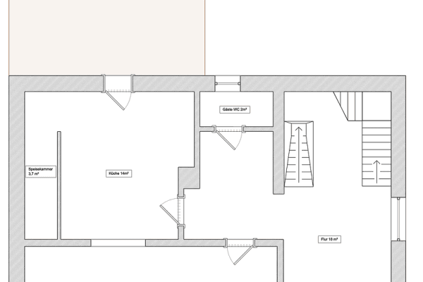 Prodej domu 157 m², pozemek 346 m², Eppinger Straße 36, Gemmingen Prodej domu 157 m², pozemek 346 m², Eppinger Straße 36, Gemmingen