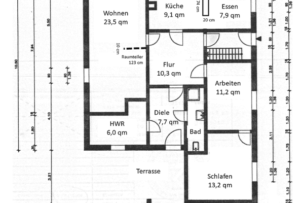 Pronájem bytu 3+kk 92 m², Alte Sandtrift, Minden, Severní Porýní-Vestfálsko Pronájem bytu 3+kk 92 m², Alte Sandtrift, Minden, Severní Porýní-Vestfálsko