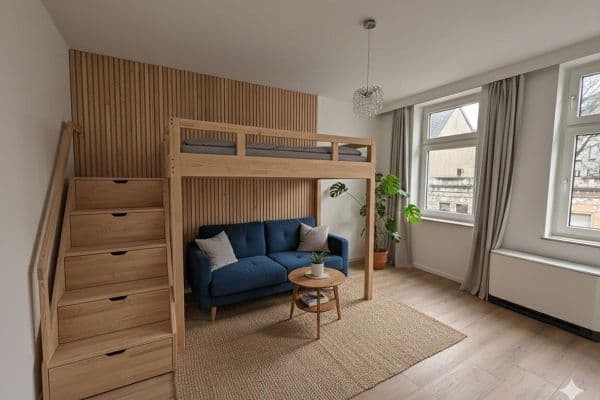 Pronájem bytu 2+1 38 m², Oberdorfstr. 68, Essen Pronájem bytu 2+1 38 m², Oberdorfstr. 68, Essen