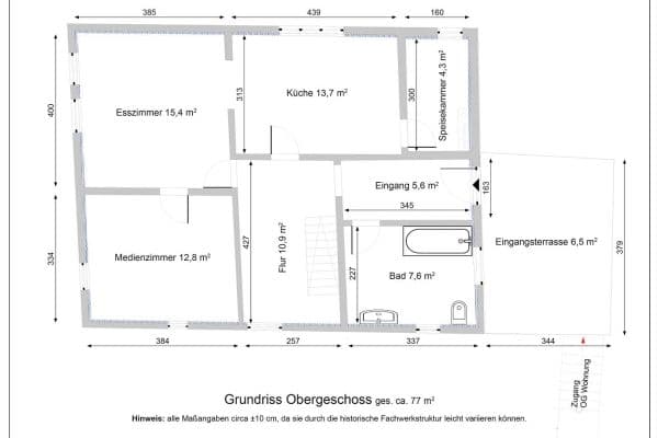 Pronájem bytu 5+1 128 m², Mühlacker Pronájem bytu 5+1 128 m², Mühlacker