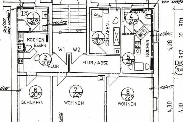 Pronájem bytu 2+1 48 m², Markersdorfer Straße 34, Chemnitz Pronájem bytu 2+1 48 m², Markersdorfer Straße 34, Chemnitz