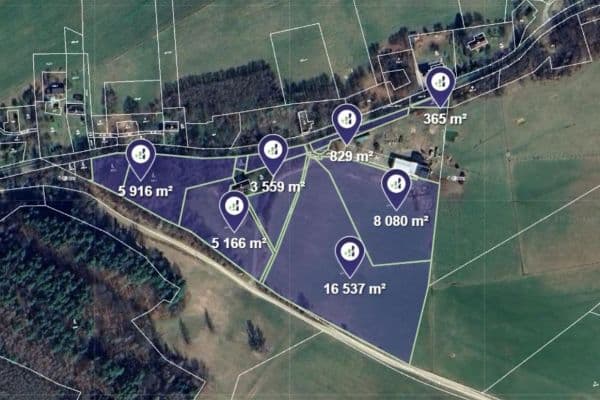 Prodej pozemku 51.262 m², Prodej pozemku 51.262 m²,