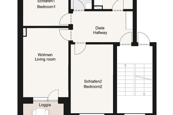 Pronájem bytu 3+1 76 m², Hamburg, Hamburg Pronájem bytu 3+1 76 m², Hamburg, Hamburg