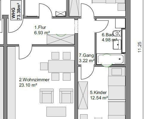 Pronájem bytu 3+1 75 m², Heiglhofstraße 80, München, Bavorsko Pronájem bytu 3+1 75 m², Heiglhofstraße 80, München, Bavorsko