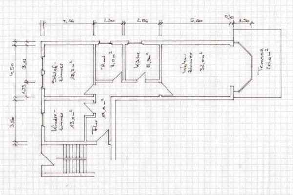 Pronájem bytu 3+1 98 m², Merseburger Str. 4c, Lützen Pronájem bytu 3+1 98 m², Merseburger Str. 4c, Lützen