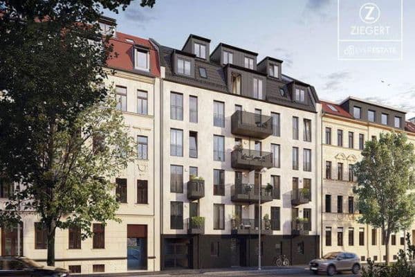 Pronájem bytu 1+1 23 m², Comeniusstrasse 22, Leipzig, Sasko Pronájem bytu 1+1 23 m², Comeniusstrasse 22, Leipzig, Sasko
