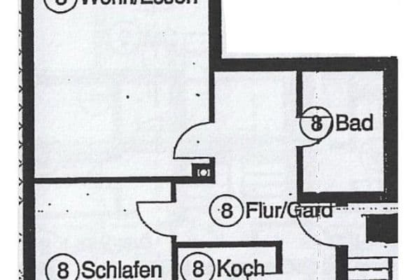 Pronájem bytu 2+1 59 m², Stuttgart-Hofen, Bádensko-Württembersko Pronájem bytu 2+1 59 m², Stuttgart-Hofen, Bádensko-Württembersko