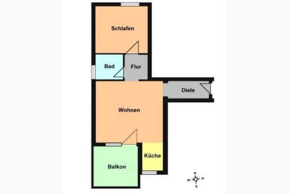 Pronájem bytu 2+kk 45 m², Hauptstraße, Stuttgart, Bádensko-Württembersko Pronájem bytu 2+kk 45 m², Hauptstraße, Stuttgart, Bádensko-Württembersko