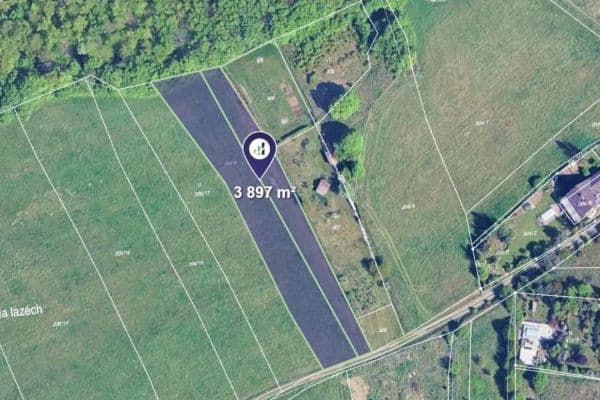 Prodej pozemku 3.897 m², Habrůvka Prodej pozemku 3.897 m², Habrůvka