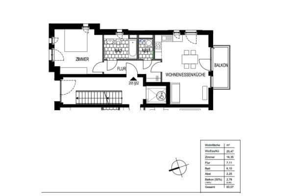 Pronájem bytu 2+1 61 m², Kaskadenpark, Hamburg, Hamburg Pronájem bytu 2+1 61 m², Kaskadenpark, Hamburg, Hamburg