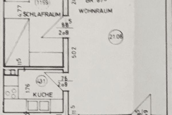 Pronájem bytu 2+1 47 m², Braunschweig Pronájem bytu 2+1 47 m², Braunschweig