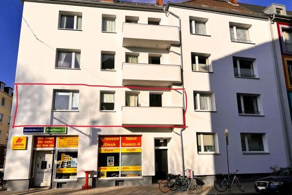 Pronájem bytu 3+1 74 m², Krausenstr. 44, Hannover Pronájem bytu 3+1 74 m², Krausenstr. 44, Hannover